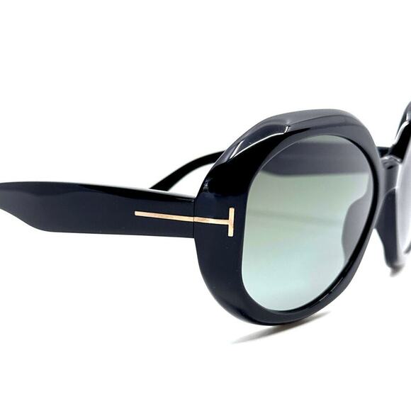 NEW!!! TOM FORD Georgia-02 Sunglasses TF1011 01B Authentic main image 5
